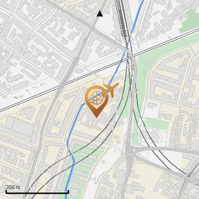 Karte Mondstraße 1-26, 81543 München