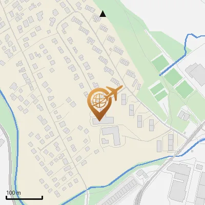 Karte Moosberg 3, 21033 Hamburg