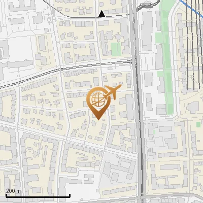 Karte Mottlstraße 1-3, 80804 München