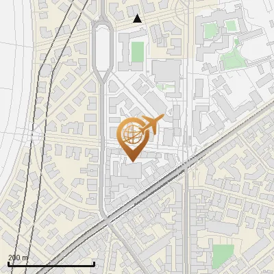 Karte Mozartstraße 1-7, 80336 München