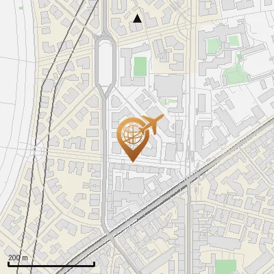 Karte Mozartstraße 8, 80336 München