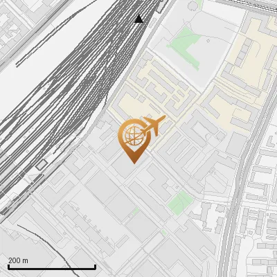 Karte Mühldorfstraße 8-10, 81671 München