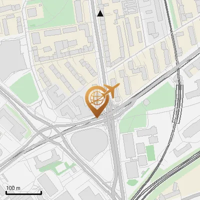 Karte Mühlendamm 1-5, 22087 Hamburg