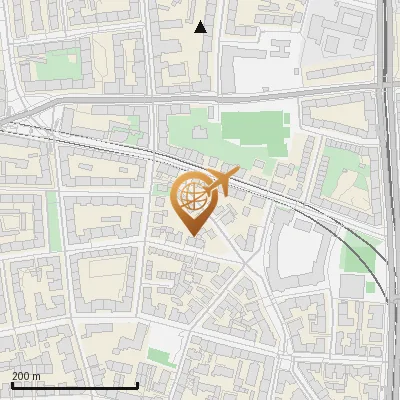 Karte Muffatstraße 3-11, 80803 München