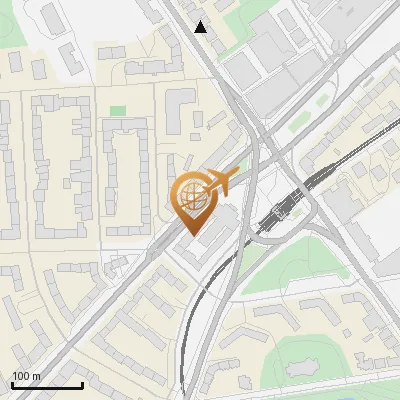 Karte Mundsburger Damm 54-58, 22087 Hamburg