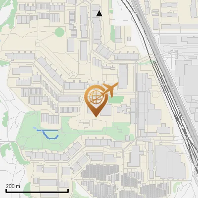 Karte Nadistraße 3, 80809 München