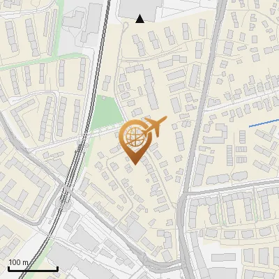 Karte Nebenbahnstraße 21-25, 22523 Hamburg