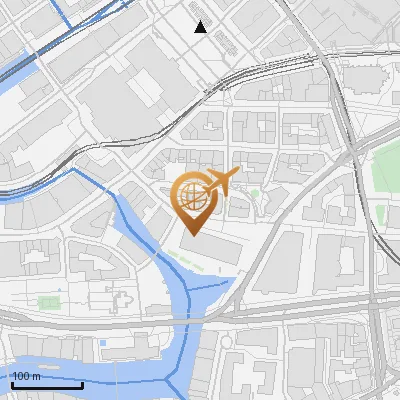 Karte Neß 1-7, 20457 Hamburg