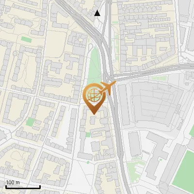 Karte Neuer Pferdemarkt 1-6, 20359 Hamburg