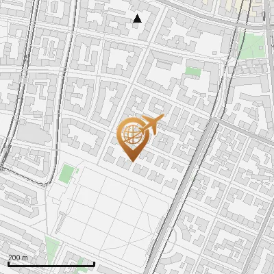 Karte Neureutherstraße 25-27, 80799 München