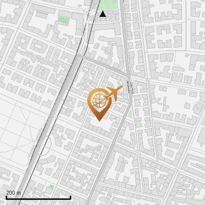 Karte Neureutherstraße 1-4, 80799 München