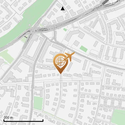 Karte Newtonstraße 16, 81679 München