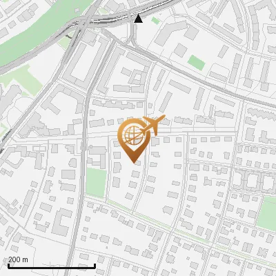 Karte Newtonstraße 9, 81679 München