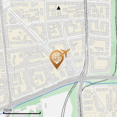 Karte Nietzschestraße 32-34, 80807 München