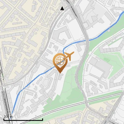 Karte Nockherstraße 1-5, 81541 München