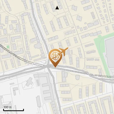 Karte Nordheimstraße 1-2, 22309 Hamburg