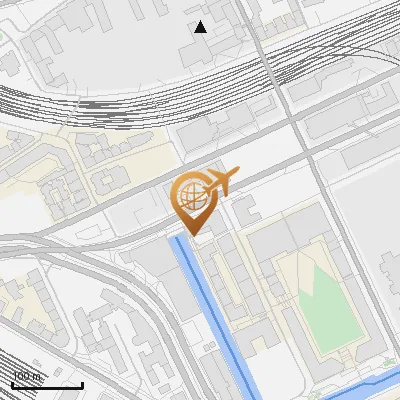 Karte Nordkanalstraße 18-20, 20097 Hamburg