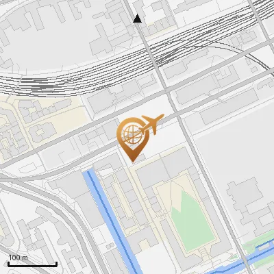 Karte Nordkanalstraße 22, 20097 Hamburg