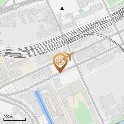 Karte Nordkanalstraße 24-27, 20097 Hamburg