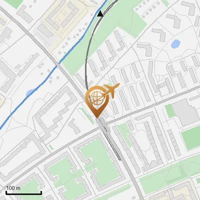 Karte Nordschleswiger Straße 13, 22049 Hamburg