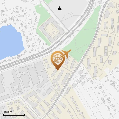 Karte Nordstrandweg 1-4, 22047 Hamburg