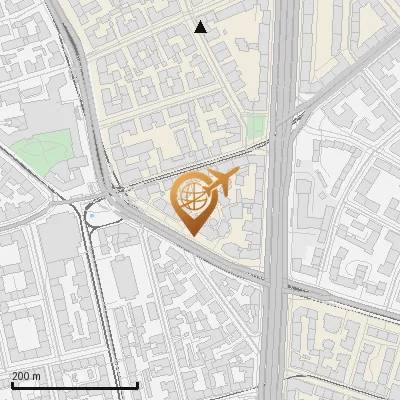 Karte Nymphenburger Straße 152-154, 80634 München