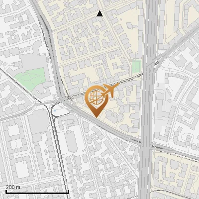 Karte Nymphenburger Straße 155-156, 80634 München