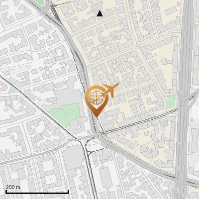 Karte Nymphenburger Straße 168, 80634 München