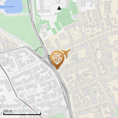 Karte Nymphenburger Straße 188-192, 80634 München