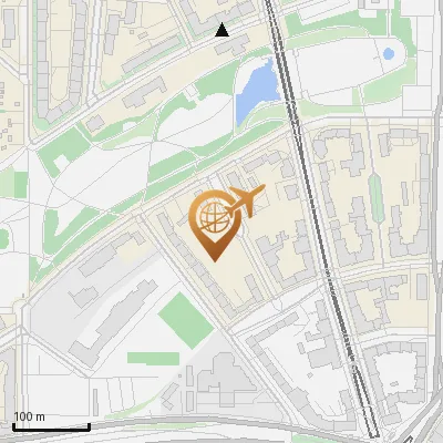 Karte Nymphenburger Straße 3, 10825 Berlin