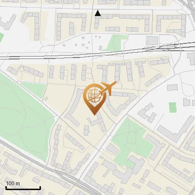 Karte O'Swaldstraße 2-9, 22111 Hamburg