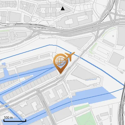 Karte Oberbaumbrücke 3, 20457 Hamburg