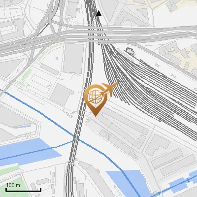 Karte Oberhafenstraße 1, 20097 Hamburg