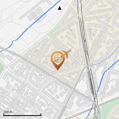 Karte Oefelestraße 8, 81543 München