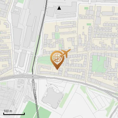 Karte Ölmühle 32, 20357 Hamburg