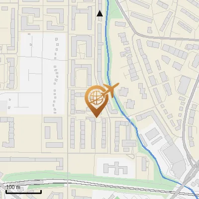 Karte Oertzgarten 1, 22307 Hamburg