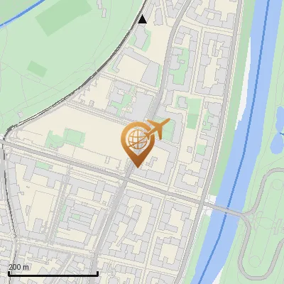 Karte Oettingenstraße 10, 80538 München