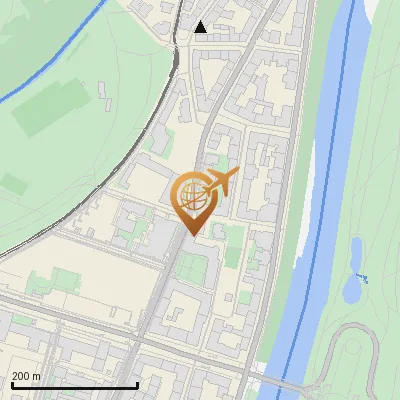 Karte Oettingenstraße 20, 80538 München