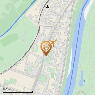 Karte Oettingenstraße 26-34, 80538 München