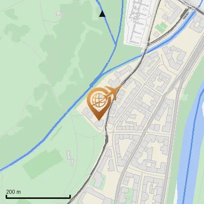 Karte Oettingenstraße 35, 80538 München