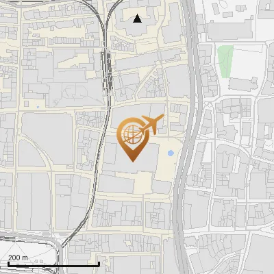 Karte Offenbachplatz 2, 50667 Köln