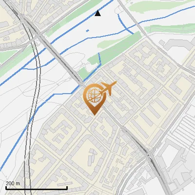 Karte Ohlmüllerstraße 6-12, 81541 München