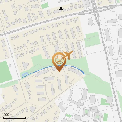 Karte Oktaviostraße 120, 22043 Hamburg