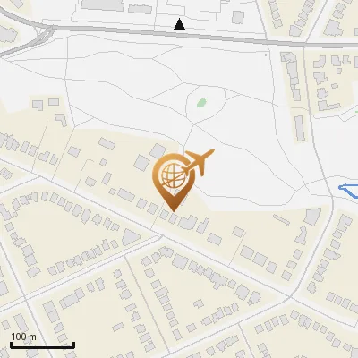 Karte Oktaviostraße 34, 22043 Hamburg