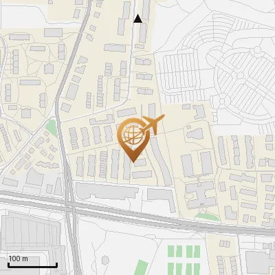 Karte Orchideenring 9-12, 22607 Hamburg