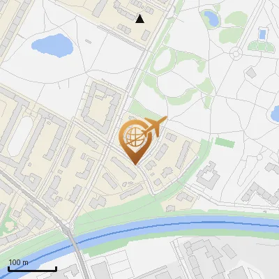 Karte Orleansstraße 1, 12167 Berlin