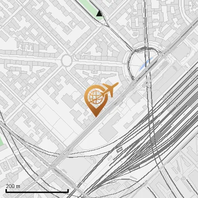 Karte Orleansstraße 37-39, 81667 München