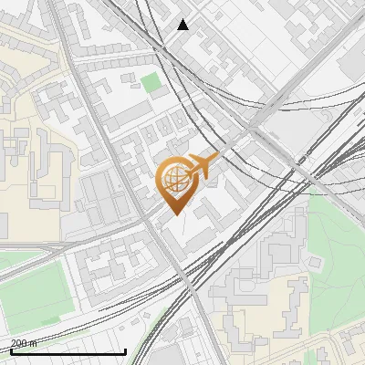 Karte Orleansstraße 4-10, 81669 München