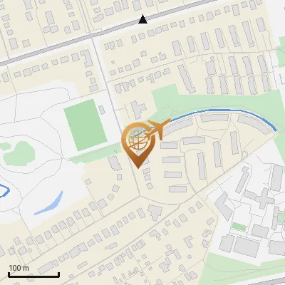 Karte Osterkamp 61, 22043 Hamburg