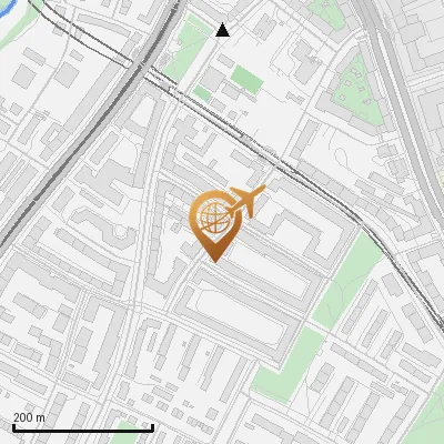 Karte Otkerstraße 17, 81547 München